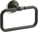 KOHLER Oil Rubbed Bronze Rectangular Closed Towel Ring 