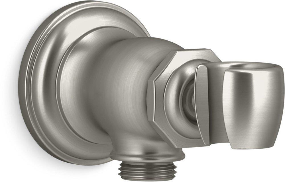 KOHLER Vibrant&reg; Brushed Nickel 1/2 in. NPT Metal Hand Shower Holder 