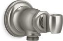 KOHLER Vibrant&reg; Brushed Nickel 1/2 in. NPT Metal Hand Shower Holder 