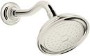 KOHLER Vibrant&reg; Polished Nickel Single Function Rain Showerhead 