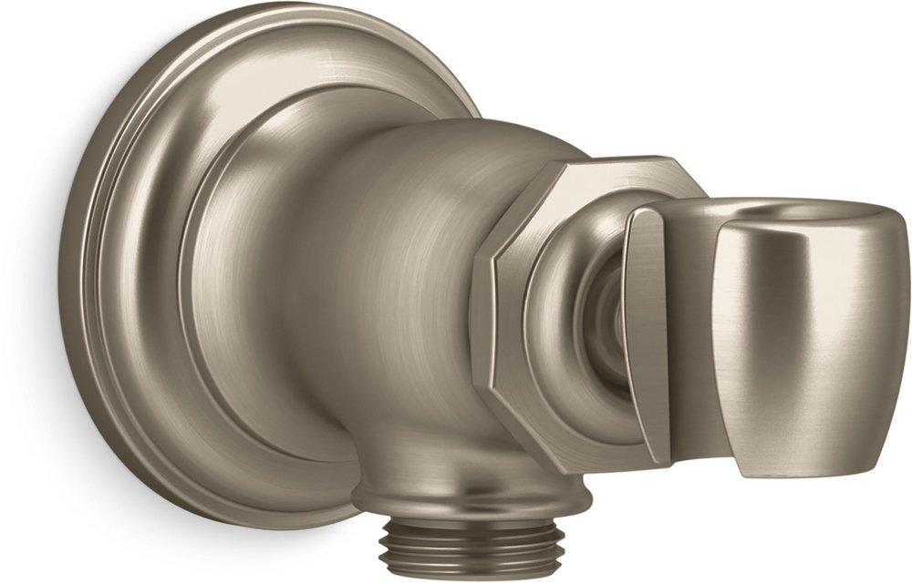 KOHLER Vibrant&reg; Brushed Bronze 1/2 in. NPT Metal Hand Shower Holder 