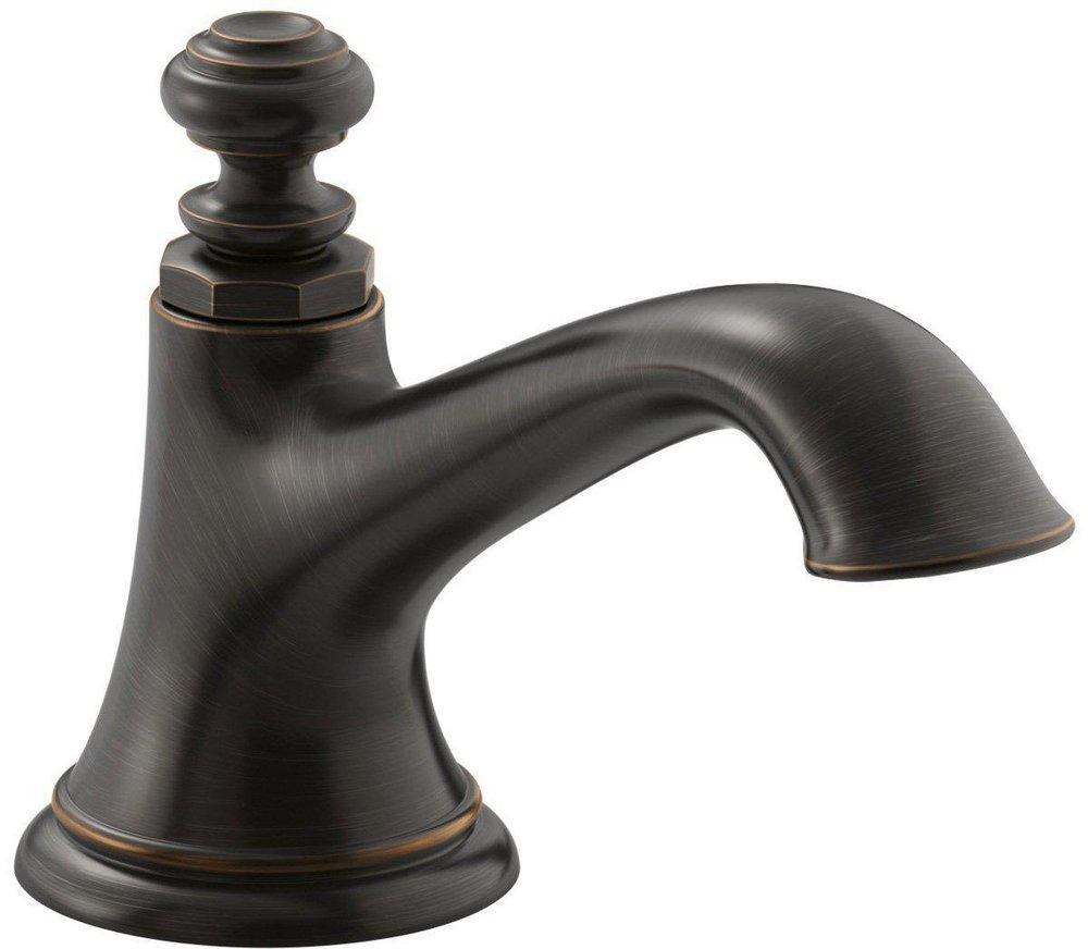 KOHLER Oil Rubbed Bronze Two Handle Widespread Bathroom Sink Faucet 