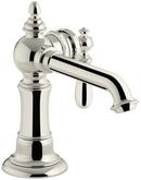 KOHLER Vibrant&reg; Polished Nickel Single Handle Centerset Bathroom Sink Faucet 