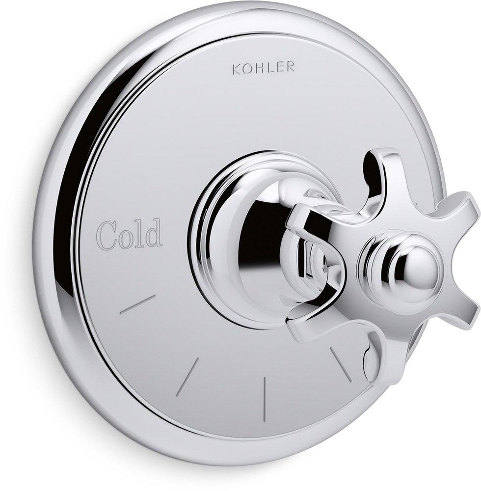 KOHLER Polished Chrome Single Handle Bathtub & Shower Faucet (Trim Only) 