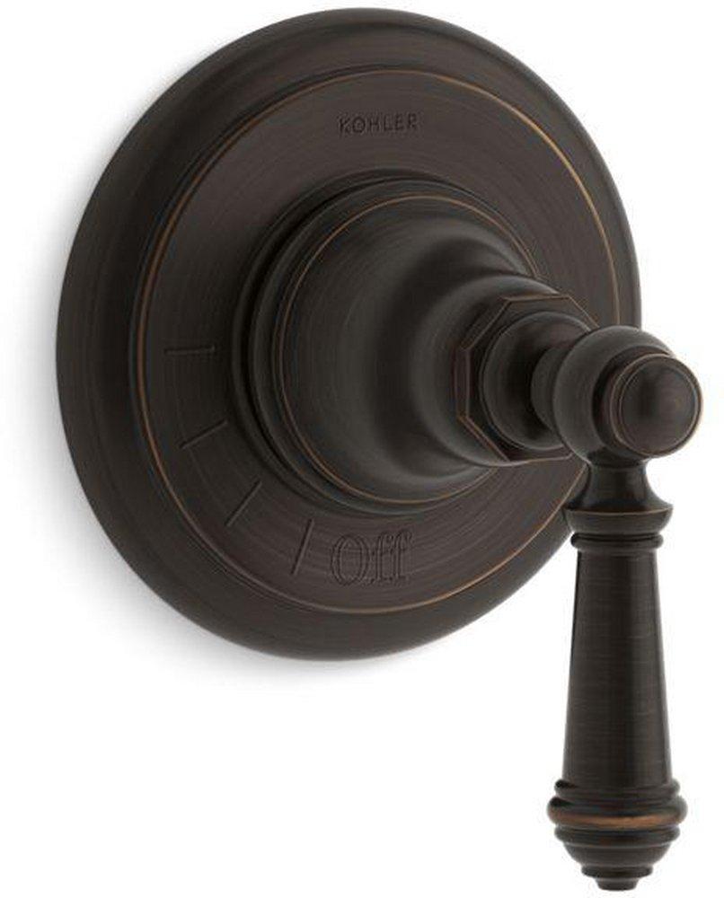 KOHLER Oil Rubbed Bronze Volume Control Valve Trim with Single Lever Handle 
