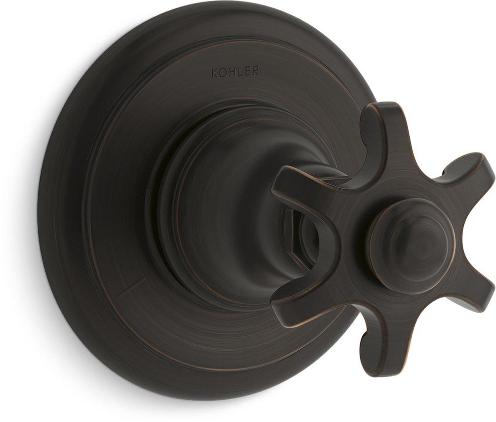 KOHLER Oil Rubbed Bronze Single Handle Bathtub & Shower Faucet (Trim Only) 