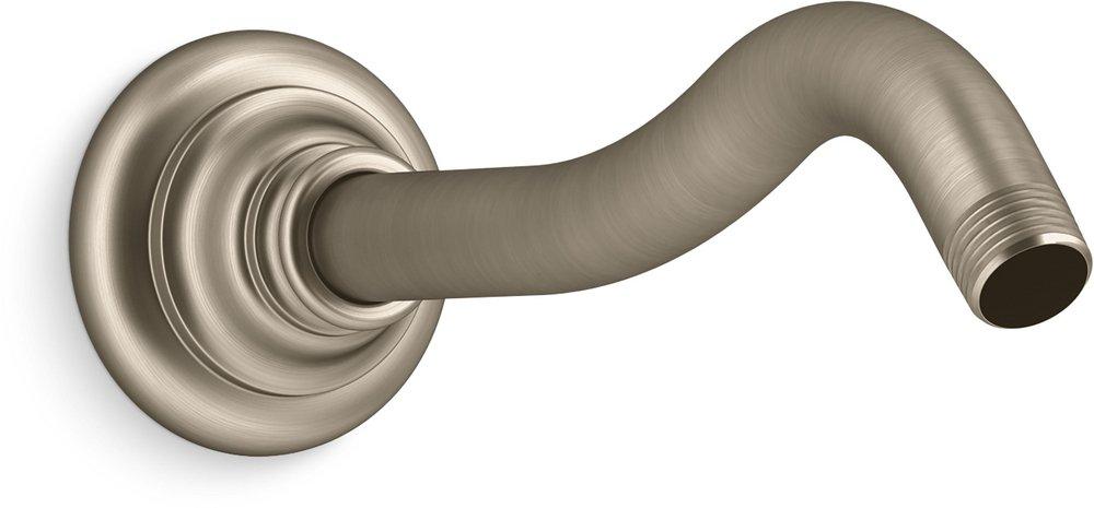 KOHLER Vibrant&reg; Brushed Bronze Shower Arm and Flange 