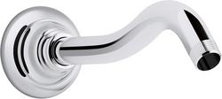 10-11/16 in. Shower Arm and Flange in Polished Chrome