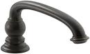 KOHLER Oil Rubbed Bronze 15 gpm Deckmount Bath Spout with Arc Design (Less Handle) 