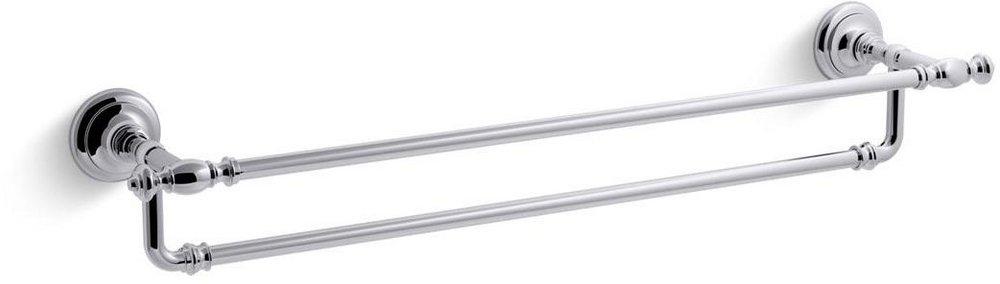KOHLER Polished Chrome 24 in. Towel Bar 