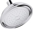 KOHLER Polished Chrome Single Function Rain Showerhead 