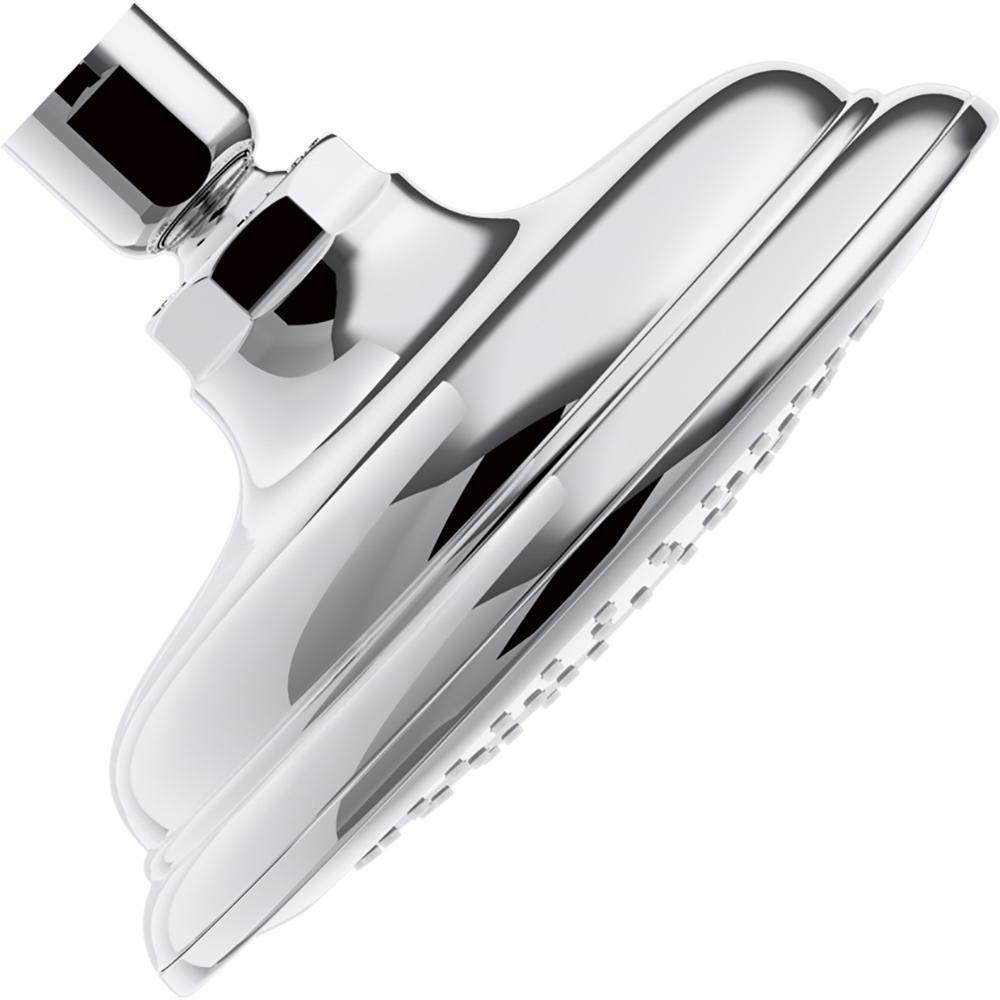 KOHLER Polished Chrome Single Function Rain Showerhead 