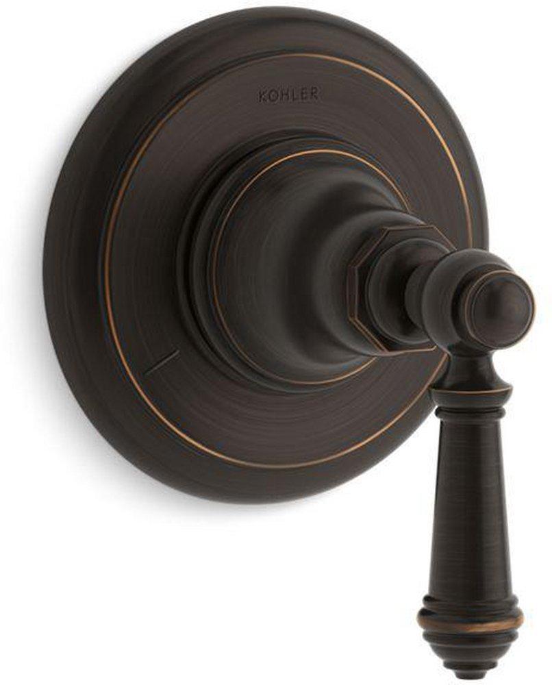 KOHLER Oil Rubbed Bronze Transfer Valve Trim with Single Lever Handle 