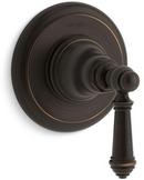 KOHLER Oil Rubbed Bronze Transfer Valve Trim with Single Lever Handle 