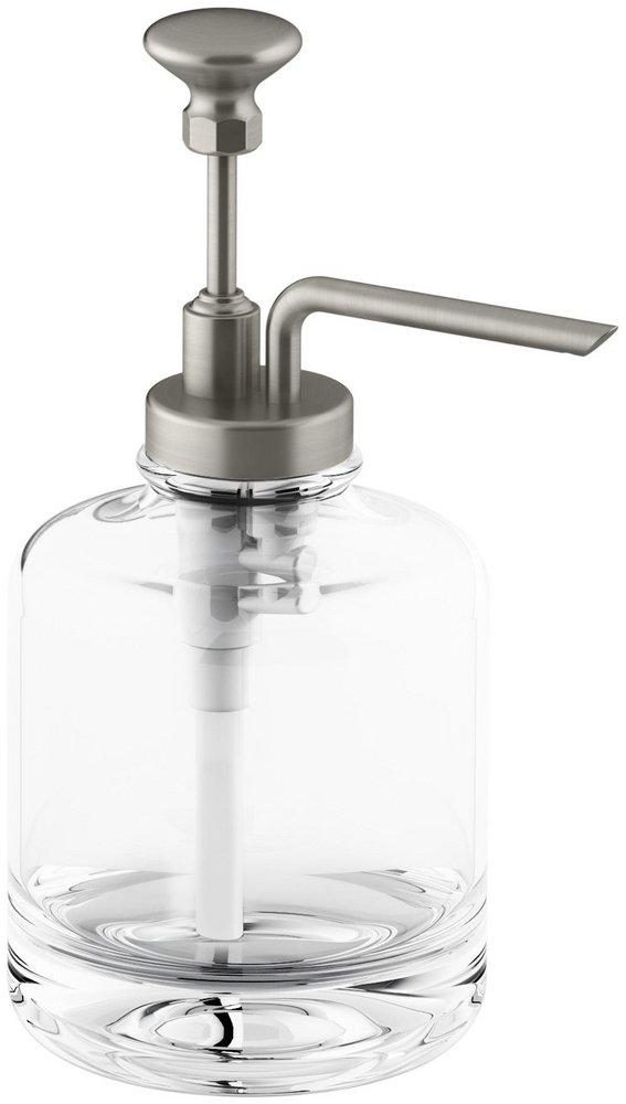 KOHLER Vibrant&reg; Brushed Nickel Soap Dispenser Assembly 