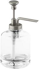 Soap/Lotion Dispenser Assembly Vibrant Brushed Nickel