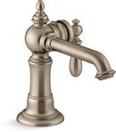 KOHLER Vibrant Brushed Bronze Single Handle Centerset Bathroom Sink Faucet 