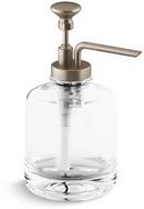 KOHLER Vibrant&reg; Brushed Bronze Soap Dispenser Assembly 