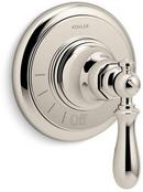 Volume Control Valve Trim Only with Single Lever Handle in Vibrant Polished Nickel
