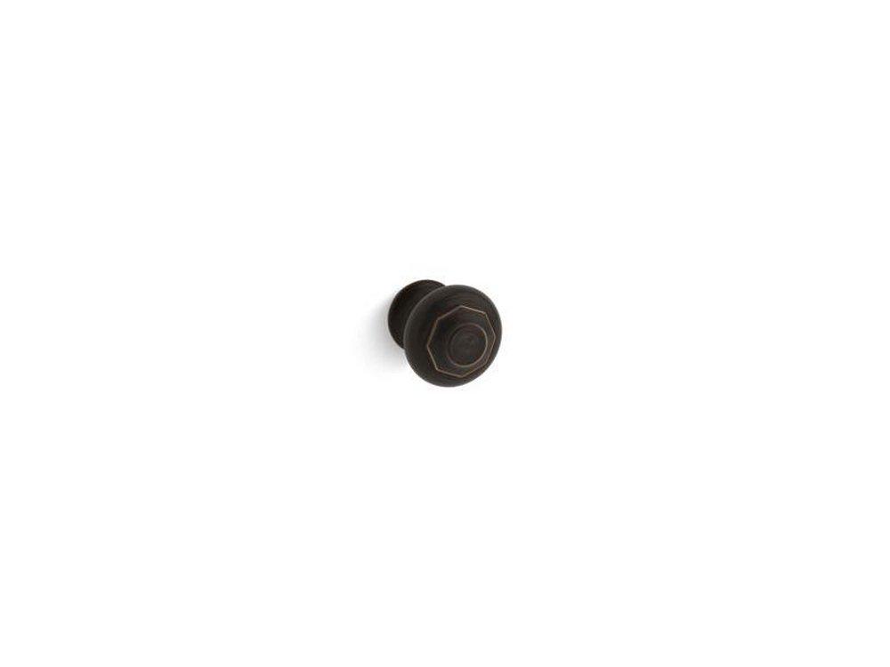 KOHLER Oil Rubbed Bronze 1 x 1-3/16 in. Cabinet knob 