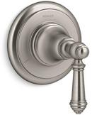 KOHLER Vibrant&reg; Brushed Nickel Transfer Valve Trim with Single Lever Handle 