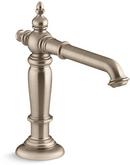 KOHLER Vibrant&reg; Brushed Bronze Two Handle Widespread Bathroom Sink Faucet 