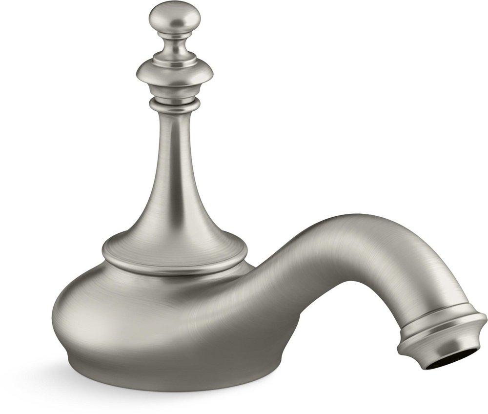 KOHLER Vibrant&reg; Brushed Nickel Two Handle Widespread Bathroom Sink Faucet 