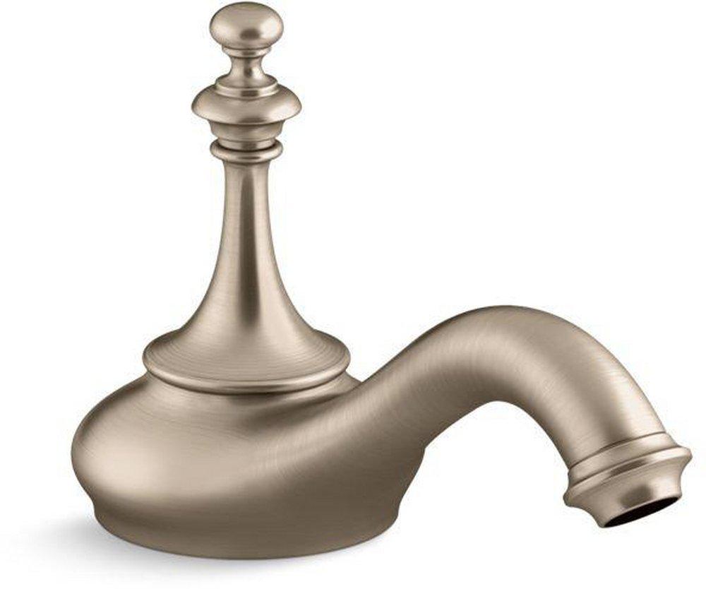 KOHLER Vibrant&reg; Brushed Bronze Two Handle Widespread Bathroom Sink Faucet 