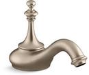 KOHLER Vibrant&reg; Brushed Bronze Two Handle Widespread Bathroom Sink Faucet 