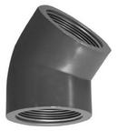 Grey Sch. 80 PVC Threaded 45 Elbow 