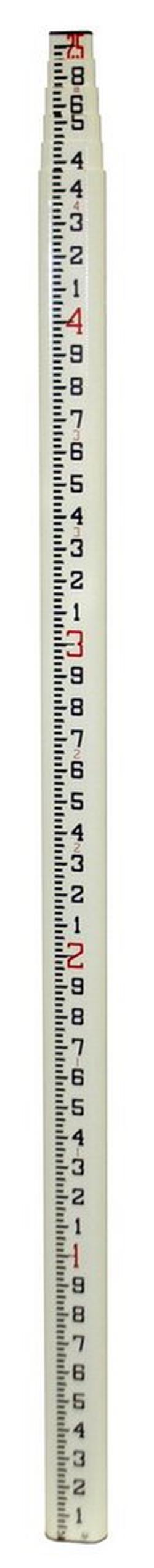 25 ft. Fiberglass Grade Rod Tenths