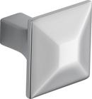 Chrome Square Cabinet Knob 