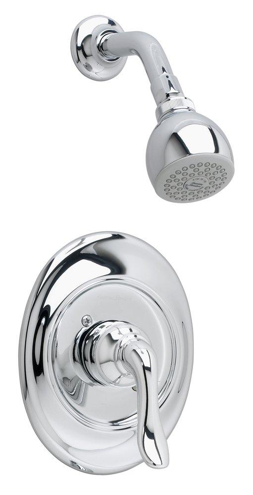 American Standard Polished Chrome Shower Faucet Trim Kit Only with Single Lever Handle 