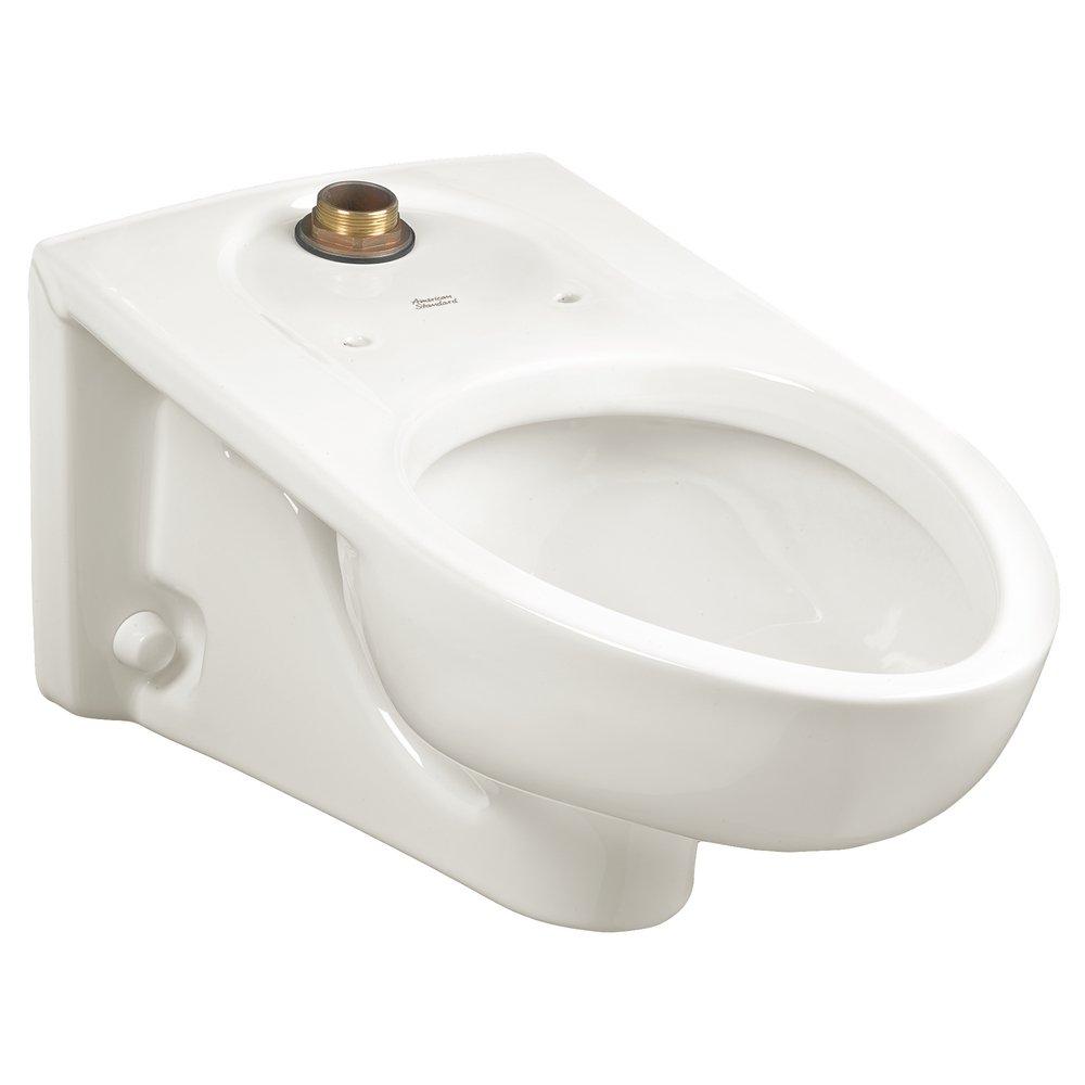 American Standard Elongated Wall Mount Toilet with Top Spud in White |  Ferguson