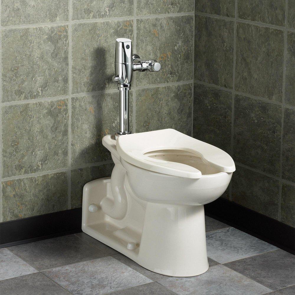 American Standard White 1.6 gpf Elongated Bowl Toilet 