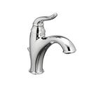 Monoblock Bathroom Sink Faucet in Polished Chrome