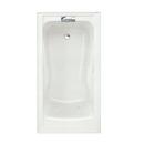 American Standard White 60 x 32 in. Whirlpool Alcove Bathtub Right Drain 