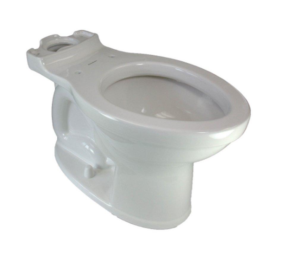 American Standard White Elongated Right Height Toilet Bowl with EverClean Surface 