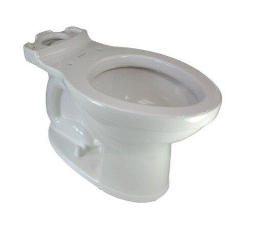 American Standard White 1.28 gpf Elongated Floor Mount Toilet Bowl 