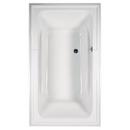 71-1/2 x 41-3/4 in. Air Bath Drop-In Bathtub with Center Drain in White