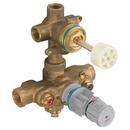 1/2 in. NPT Rough Valve Double-Handle Thermostatic with Built-In 3-Way Diverter