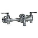 American Standard Rough Chrome Two Lever Handle Wall Mount Service Faucet 