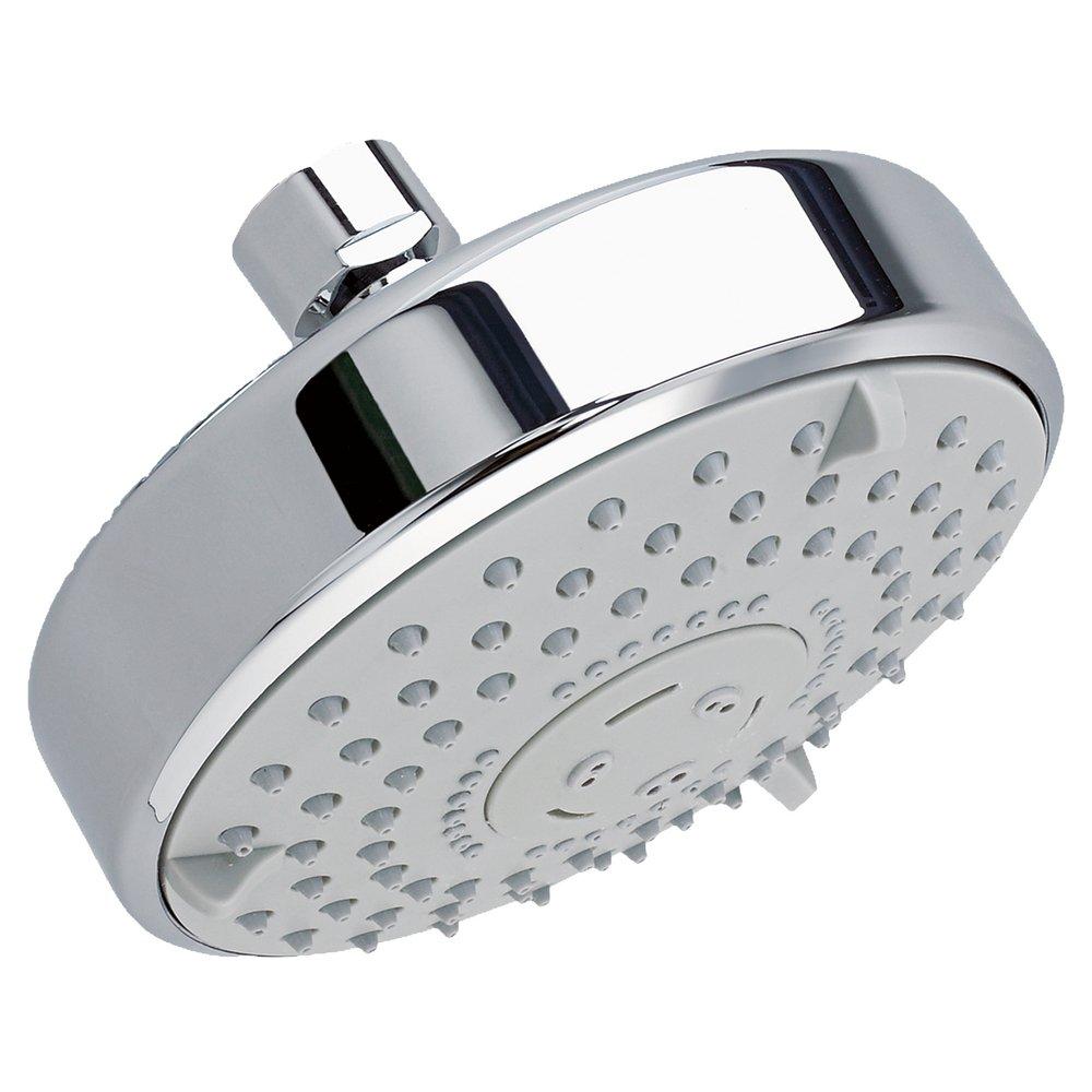 American Standard Polished Chrome Multi Function Gentle Rain, Hard Rain and Massage Showerhead 