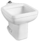 20 x 14 in. 1-Hole Porcelain Floor Mount Service Sink White Whites