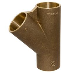 1/2 in. Sweat Bronze 1/8 Bend Wye