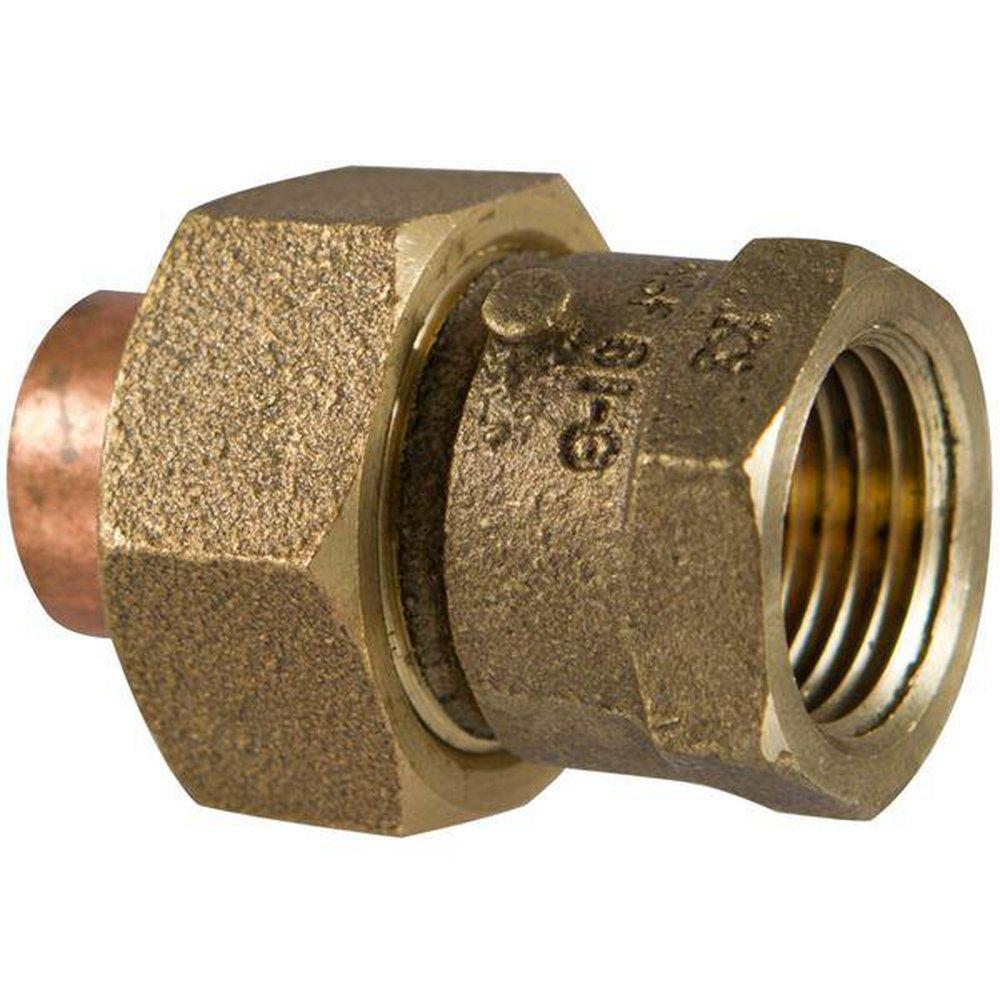 Solder Cup x FNPT Bronze Union 