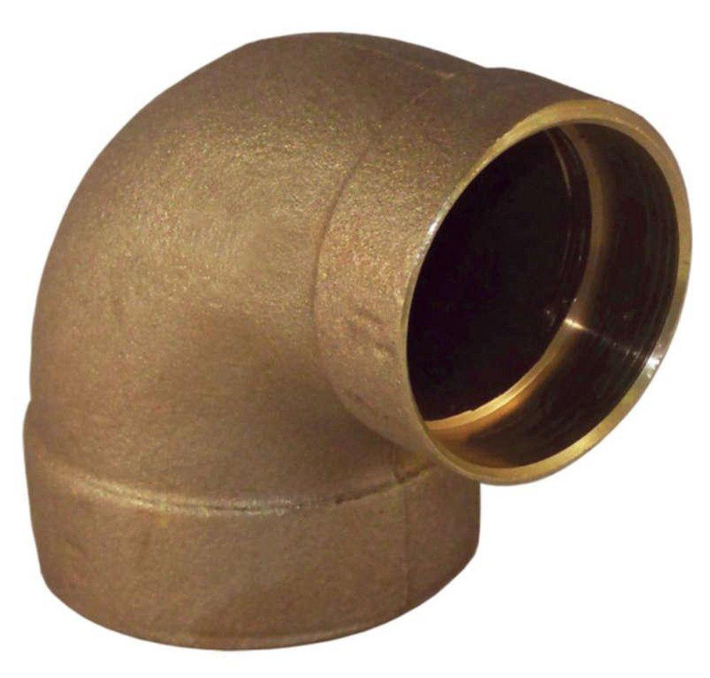 Sweat Cast Brass Reducing 90 Degree Elbow 