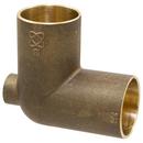 1/2 in. x 1/8 in. x 1/2 in. Sweat x FNPT Reducing Baseboard Bronze Tee