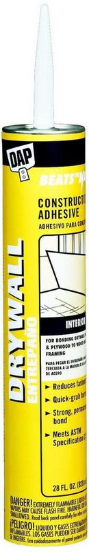 DAP Tan Drywall Construction Adhesive in Tan 