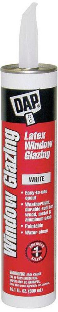 DAP White Latex Window Glazing 